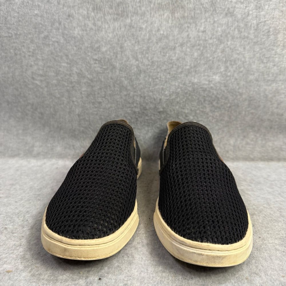 Olukai Womens Shoes Size 7 Pehuea Dark Slip On Low Top Comfort Casual Sneakers - Picture 2 of 10